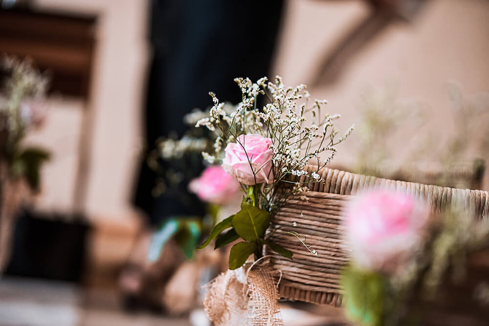 Hochzeit mit Reisemotto: Trauung2