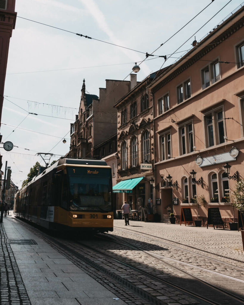 In den Straßen von Karlsruhe Durlach