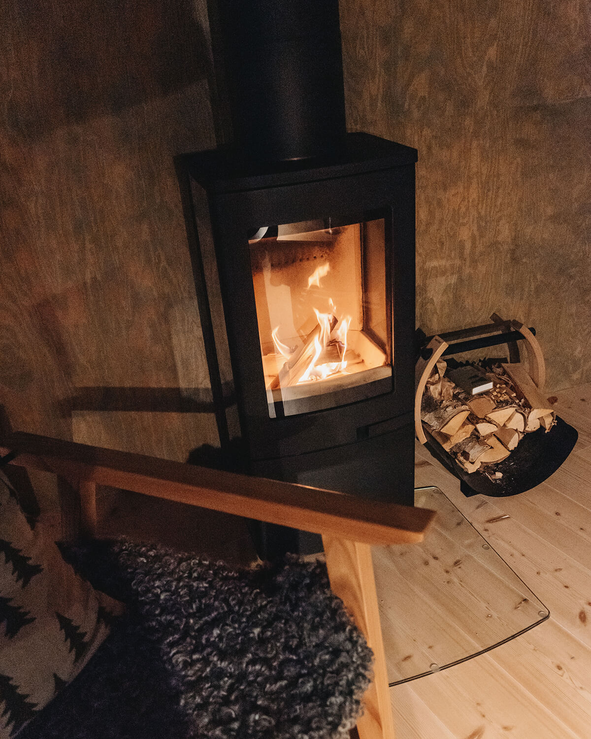 Kamin im Trakt Forest Hotel