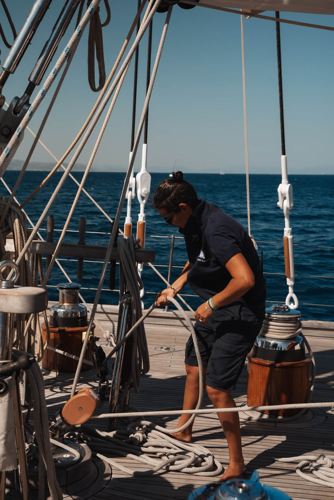 Segeln in den Kykladen – Tacking