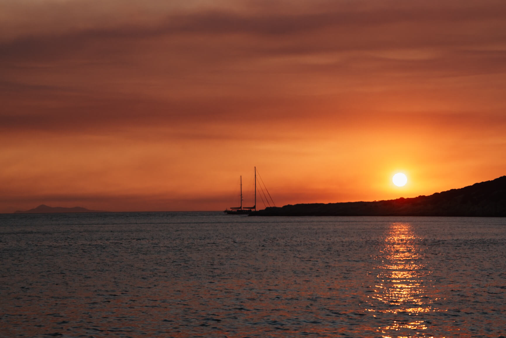 Sonnenuntergang Kykladen