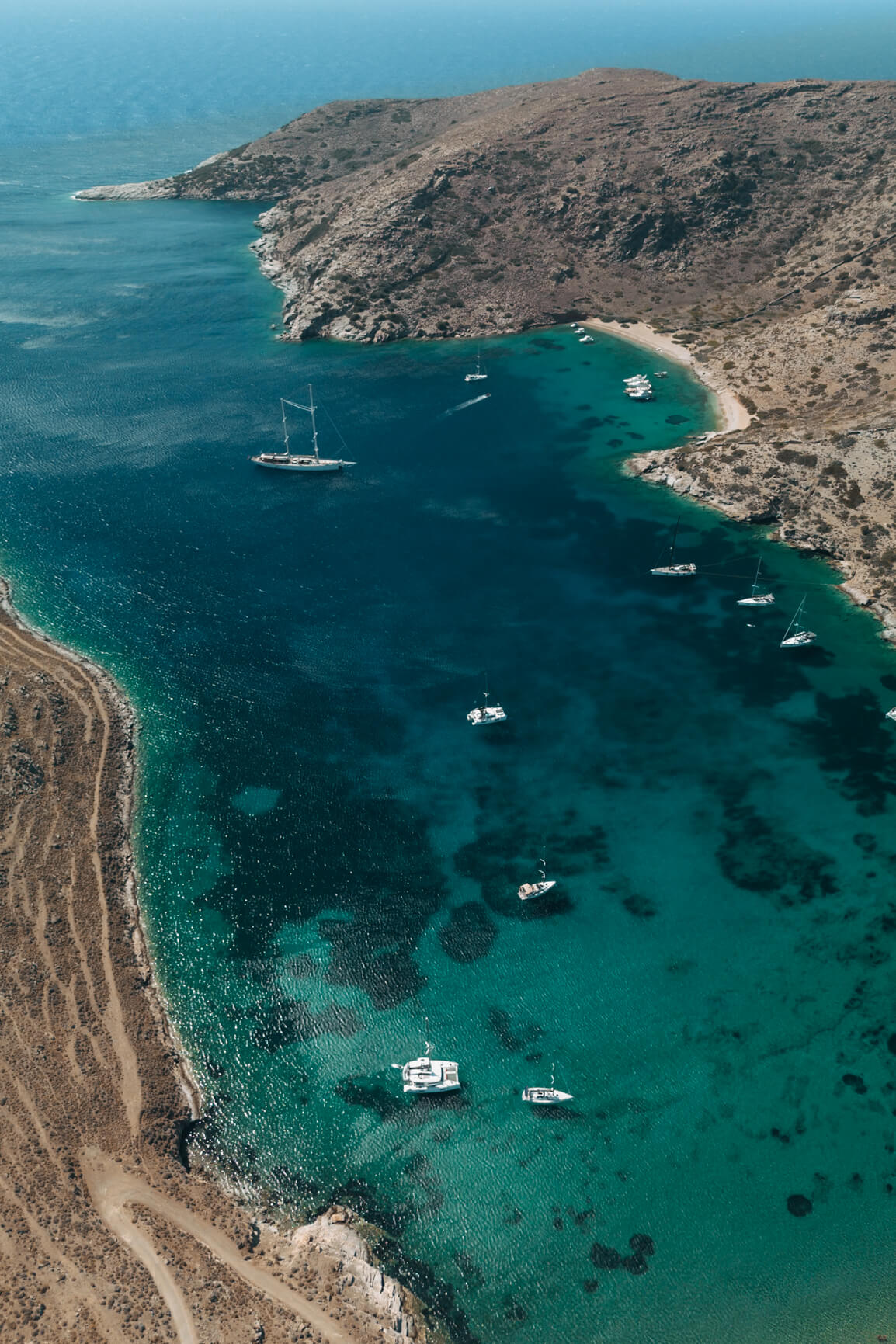 Segeltörn in den Kykladen – Kolona Bay (Kythnos)