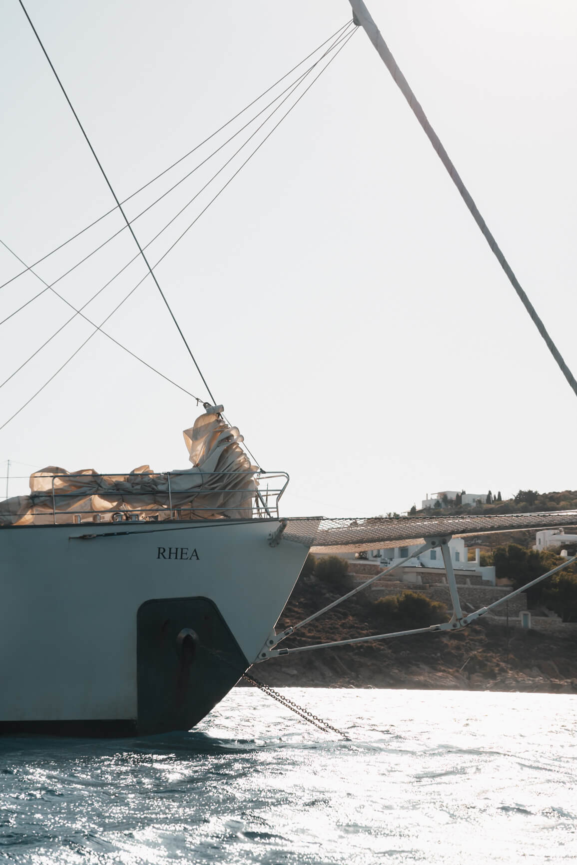 Segeln in den Kykladen – Segelschiff Rhea