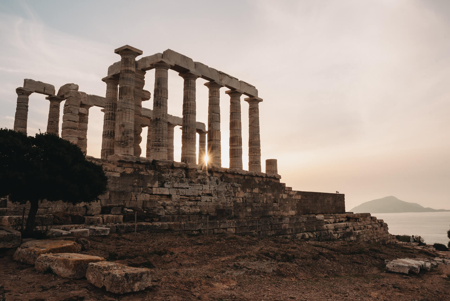Segeln in Griechenland – Tempel des Poseidon