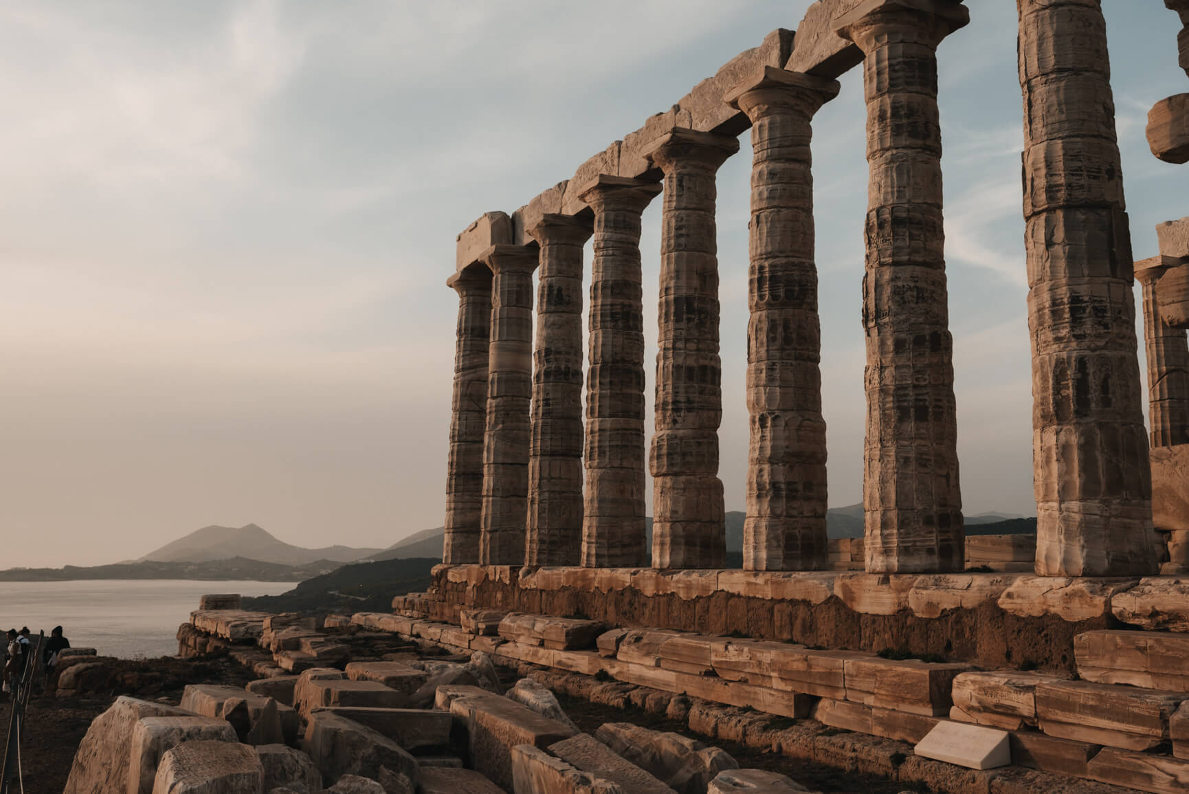 Segeltörn in Griechenland – Tempel des Poseidon