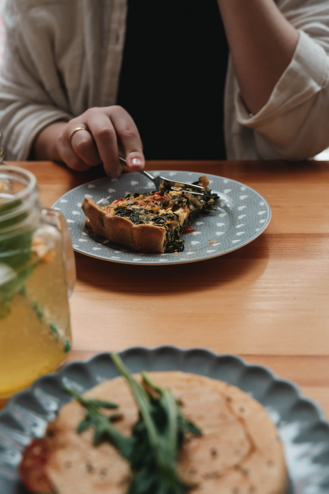 Quiche im Café Schwesterherz in Bad Langensalza