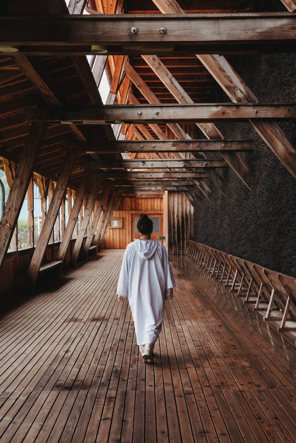 Im historischen Gradierwerk