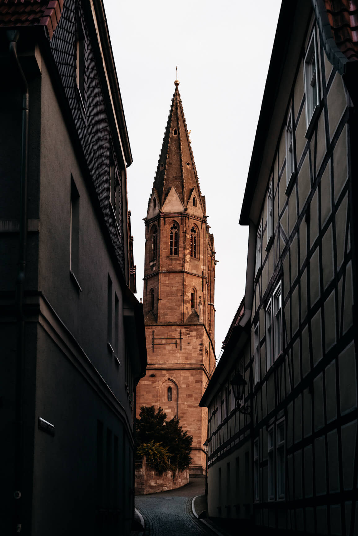 Heilbad Heiligenstadt am Abend