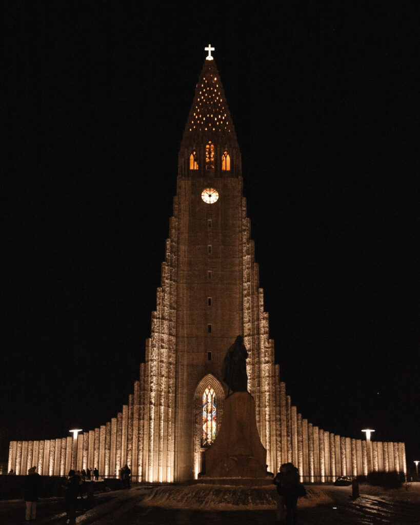 Reykjavík bei Nacht