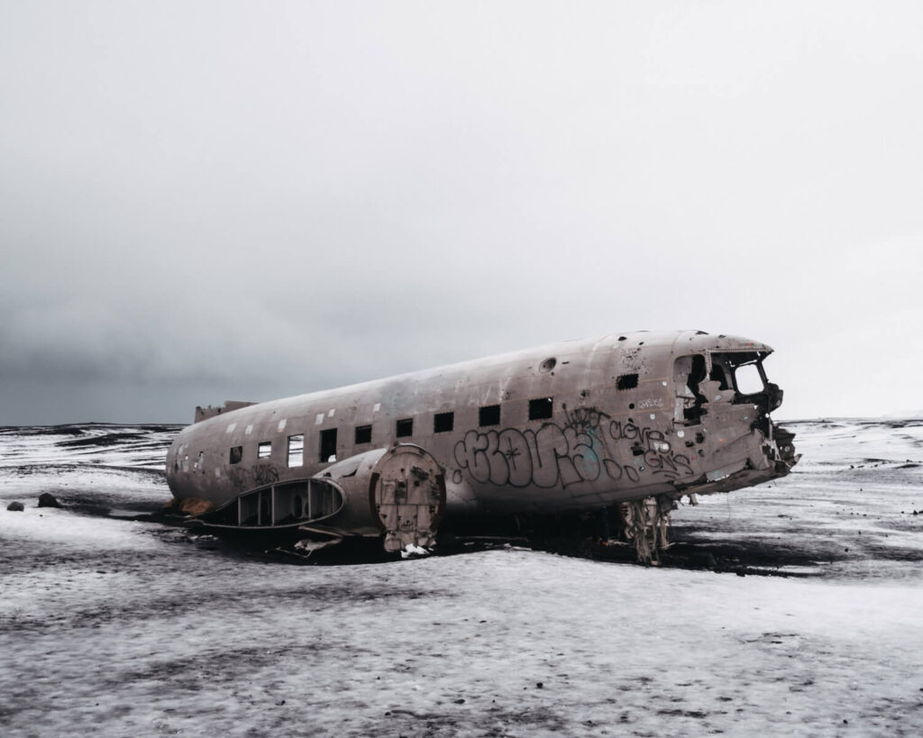 Sólheimasandur Flugzeugwrack