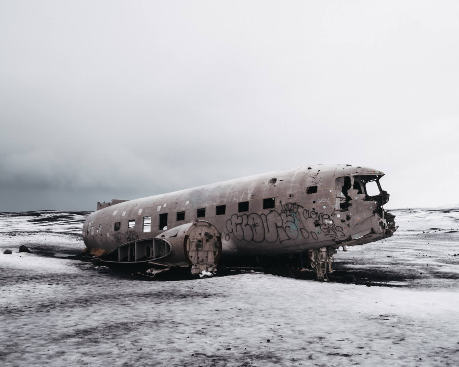 Sólheimasandur Flugzeugwrack