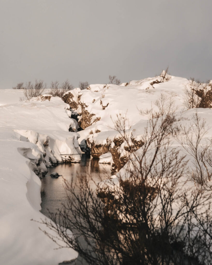 Island im Winter: Die Silfra-Spalte