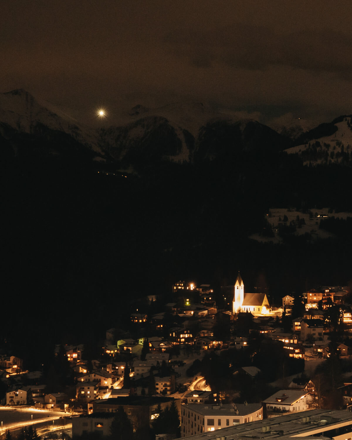 Aussicht auf Flims