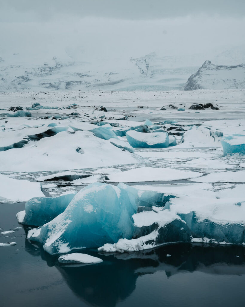 Die Jökulsárlón-Gletscherlagune