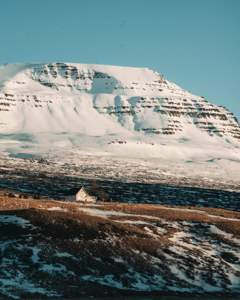 Island im Winter: Der Osten