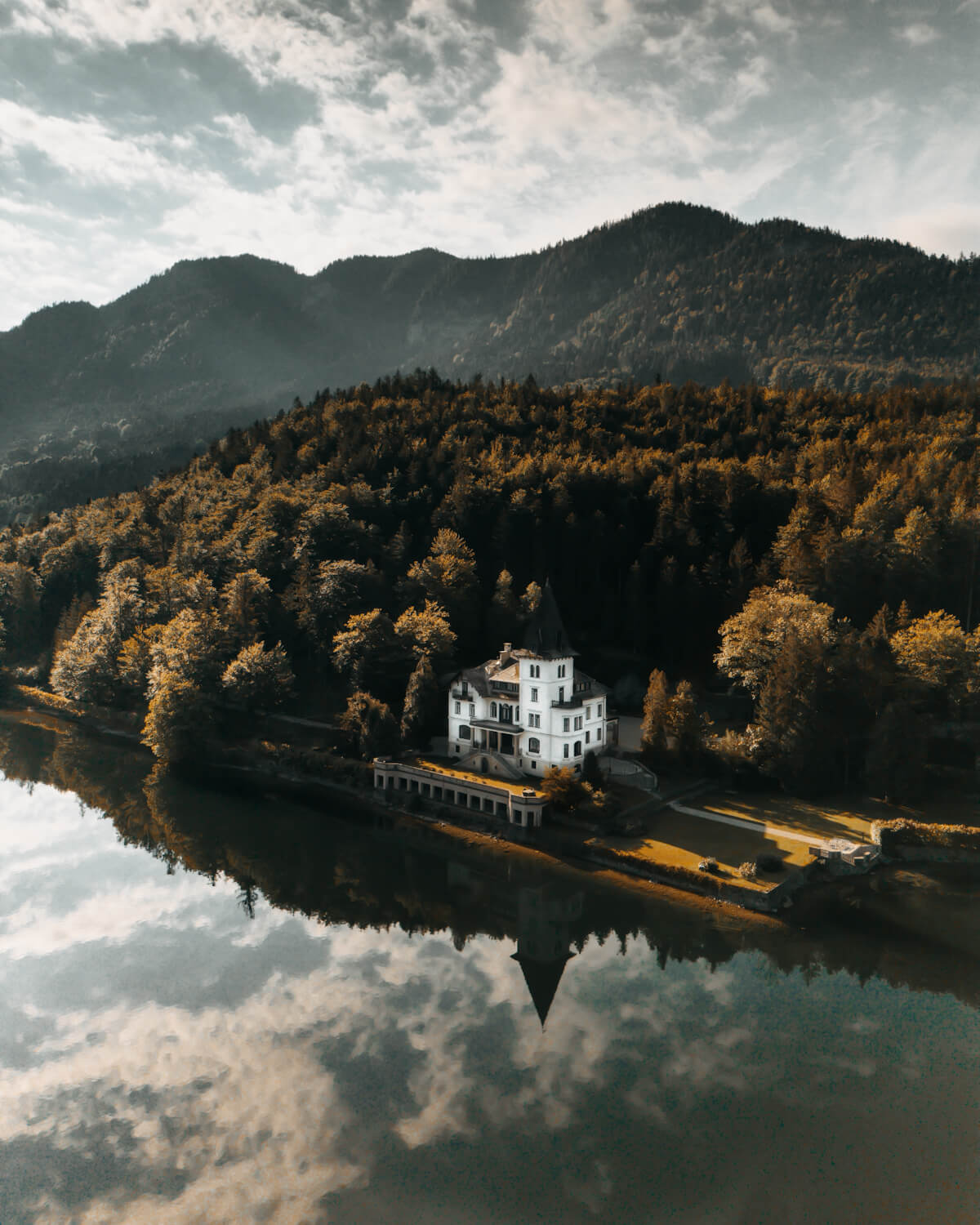 Gosausee im Ausseerland von oben