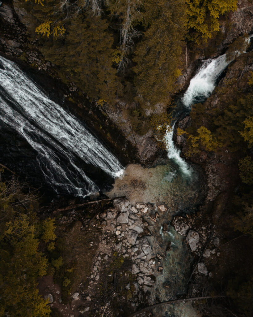 Der Wasserfall Tauplitz im Ausseerland