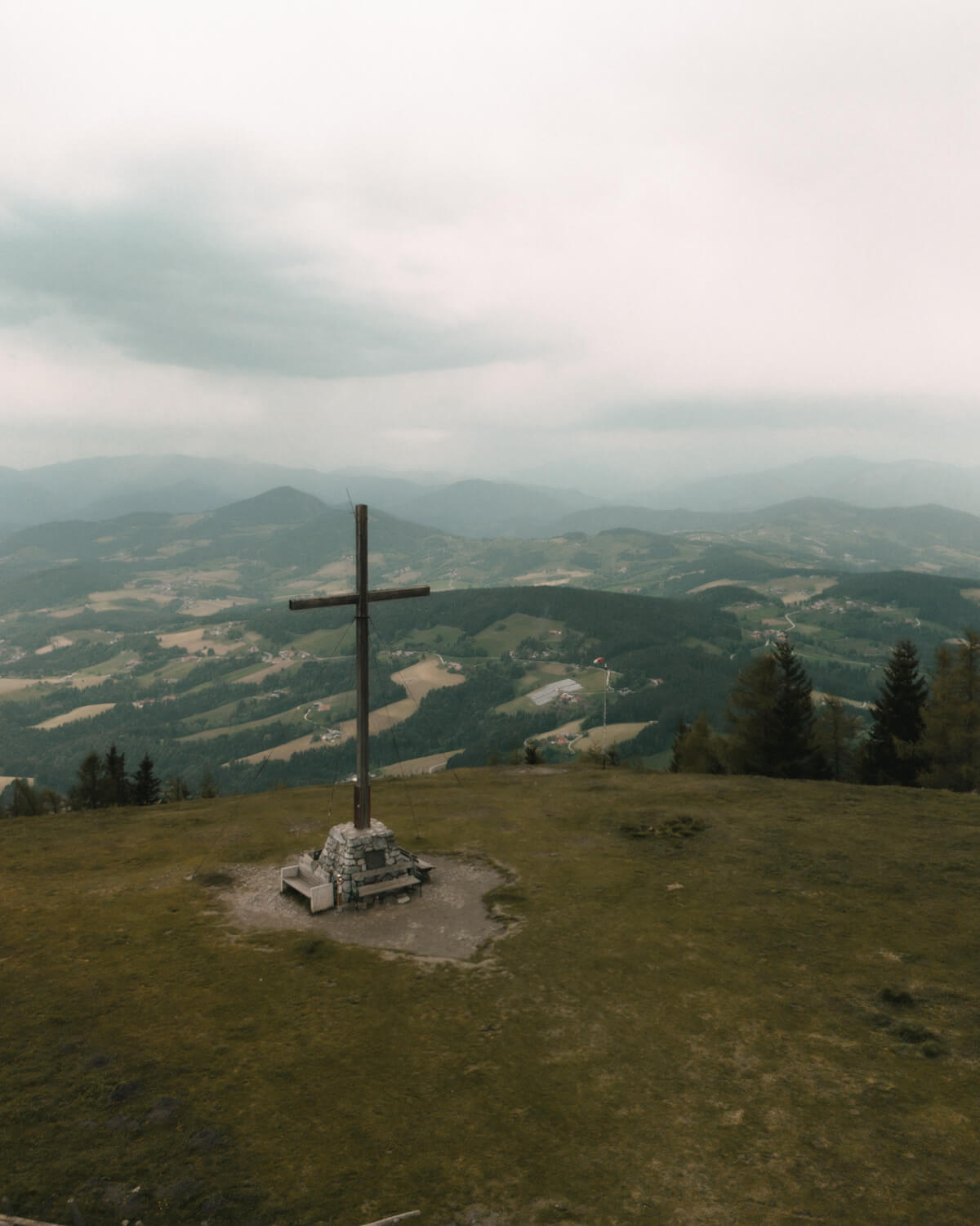 Gipfelkreuz auf dem Schöckl