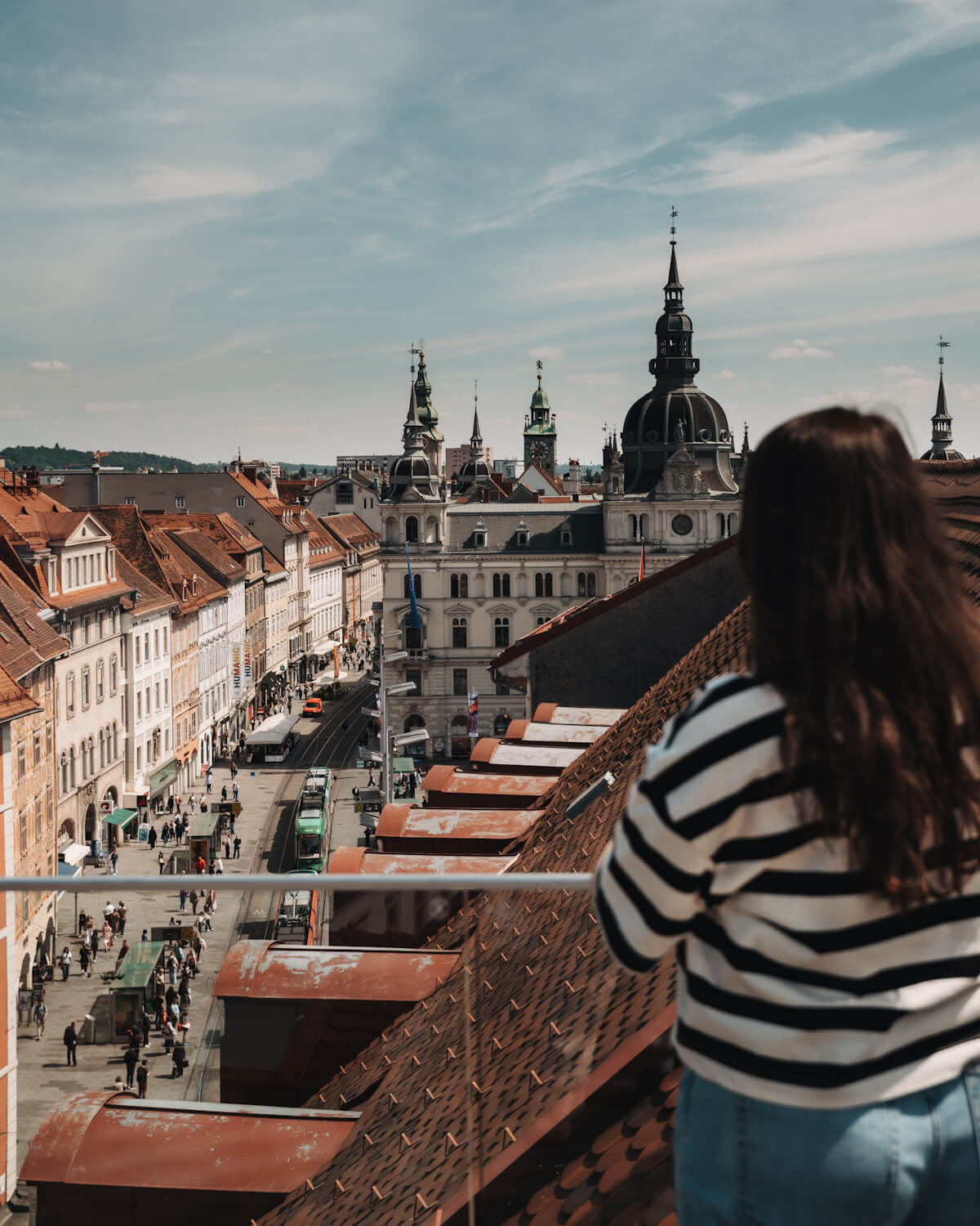 Blick vom Freiblick Tagescafé