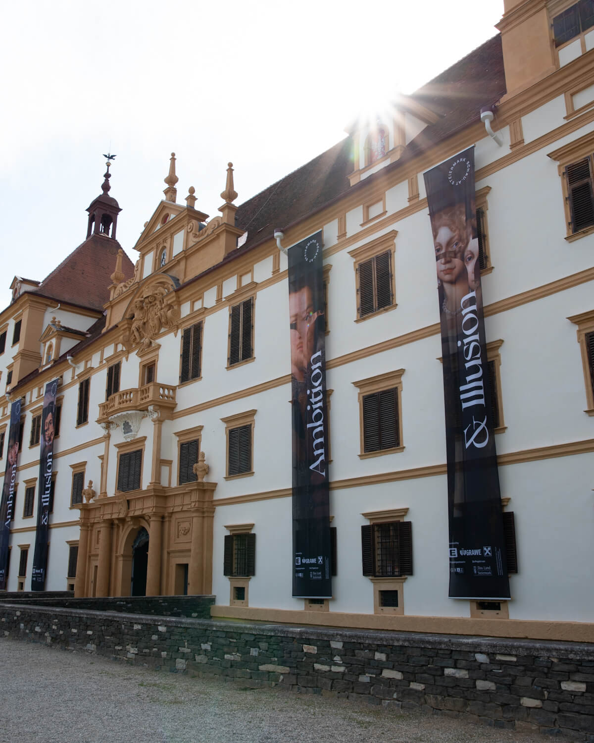 Das Schloss Eggenberg in Graz