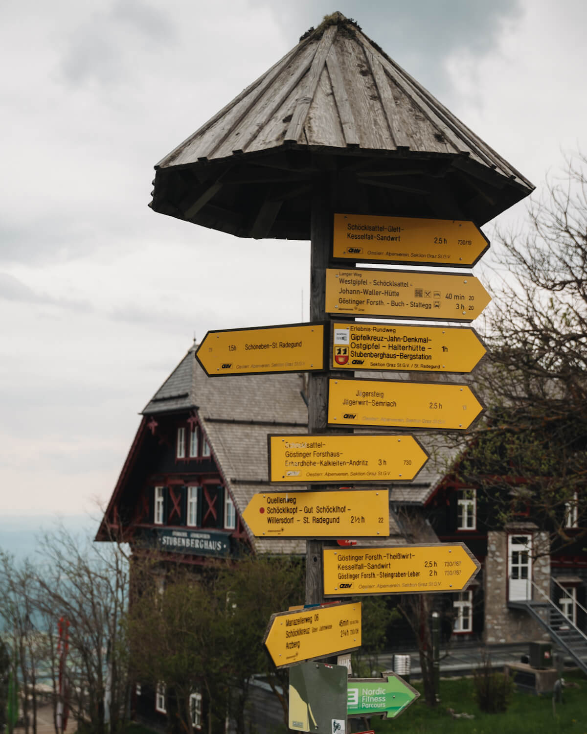 Wanderwege auf dem Schöckl