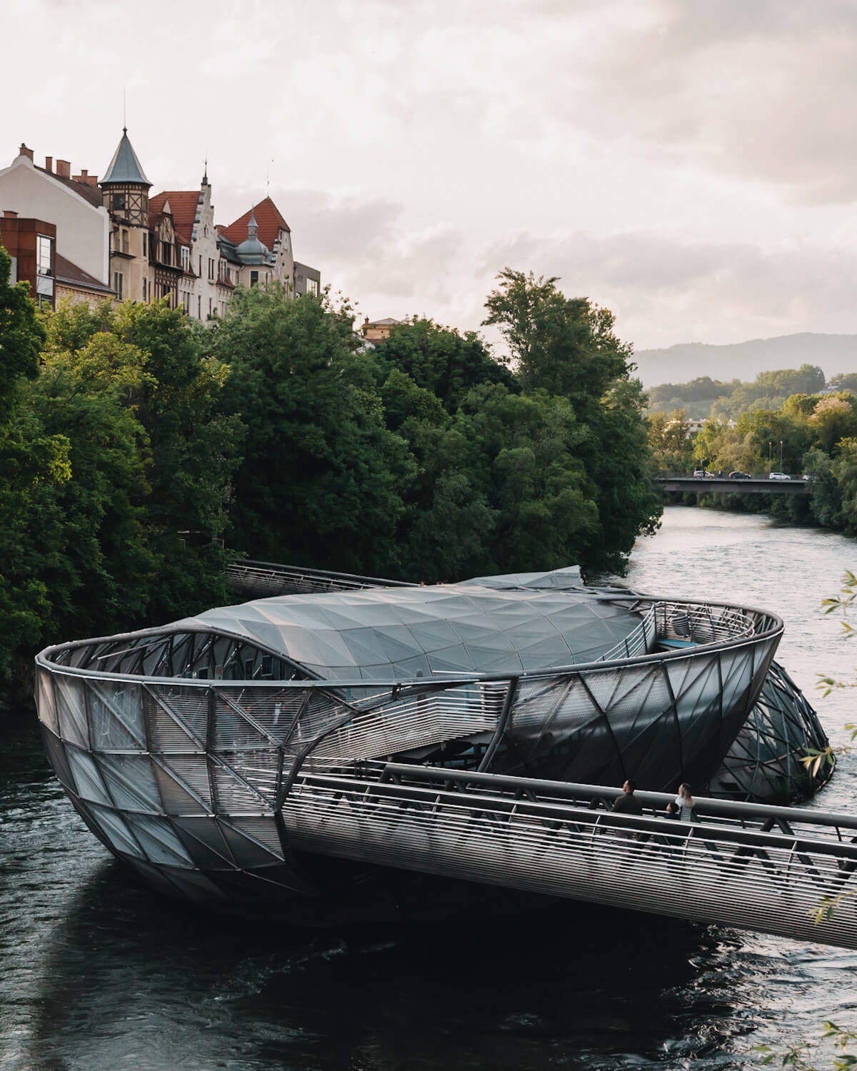 Blick auf die Murinsel
