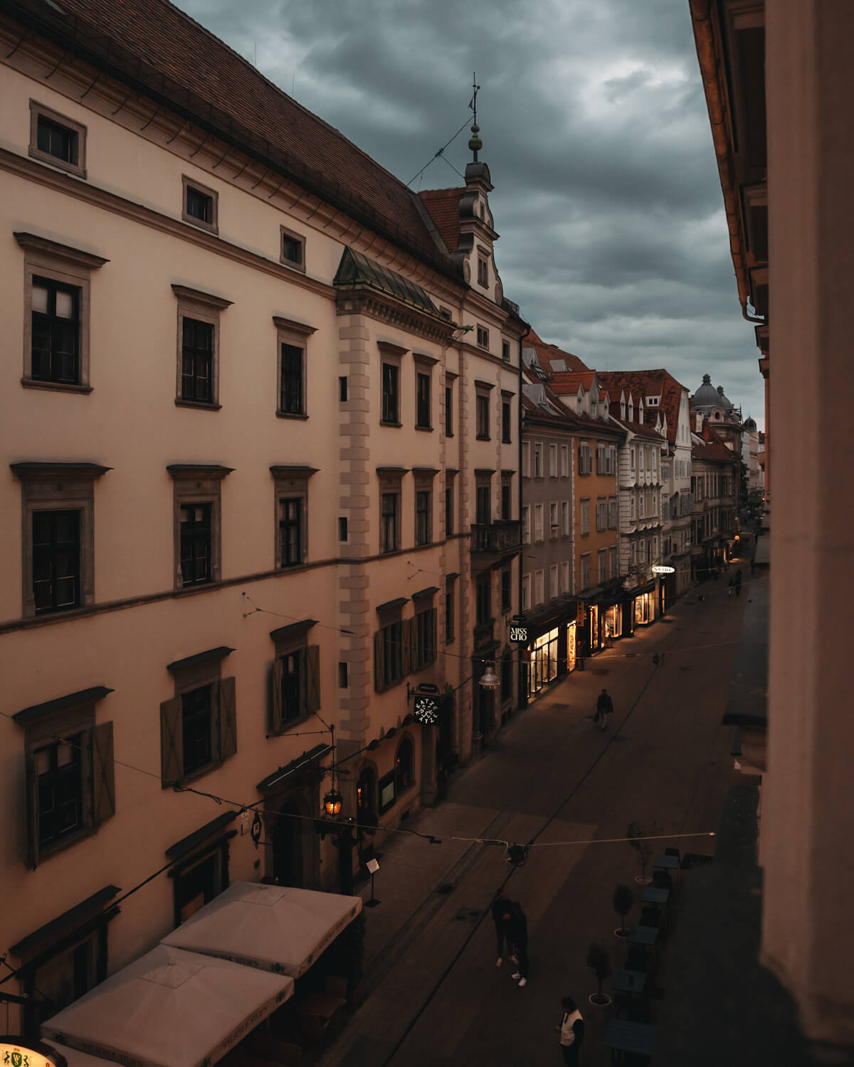 Ausblick aus dem Hotel Aoila Living in Graz