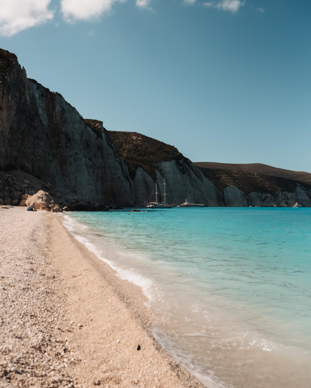 Der Fteri Beach auf Kefalonia