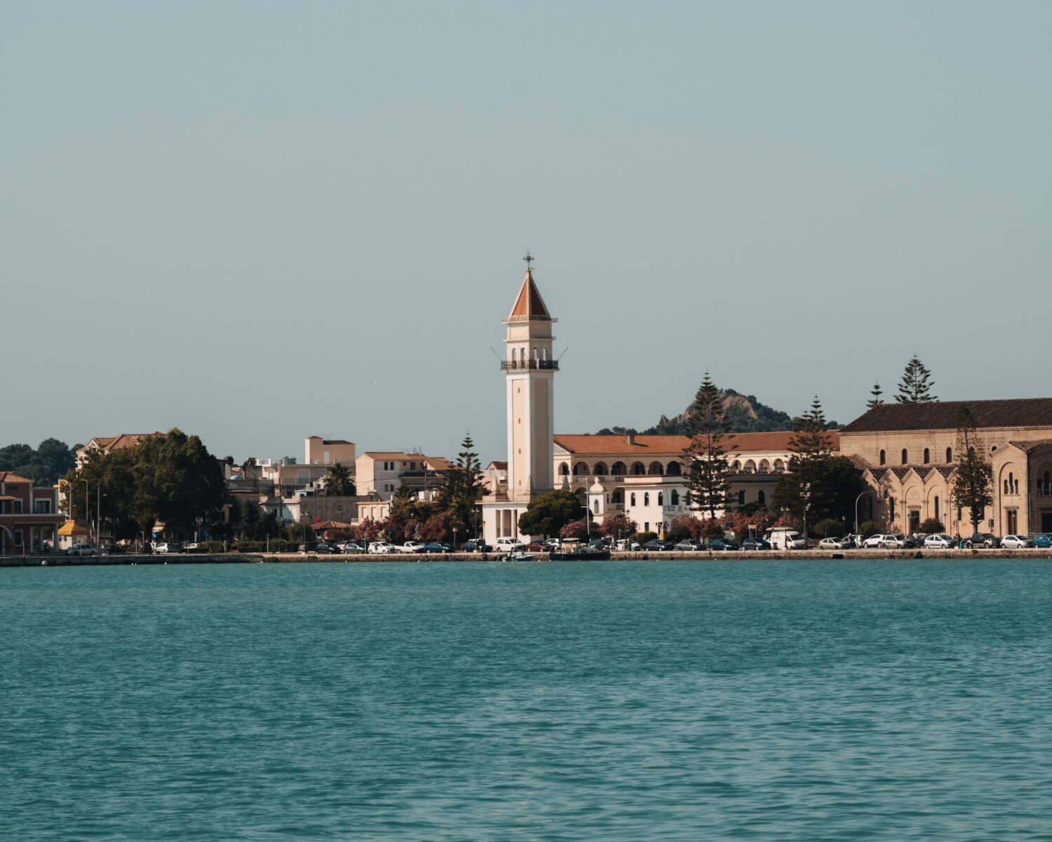 Zakynthos Stadt im Ionischen Meer