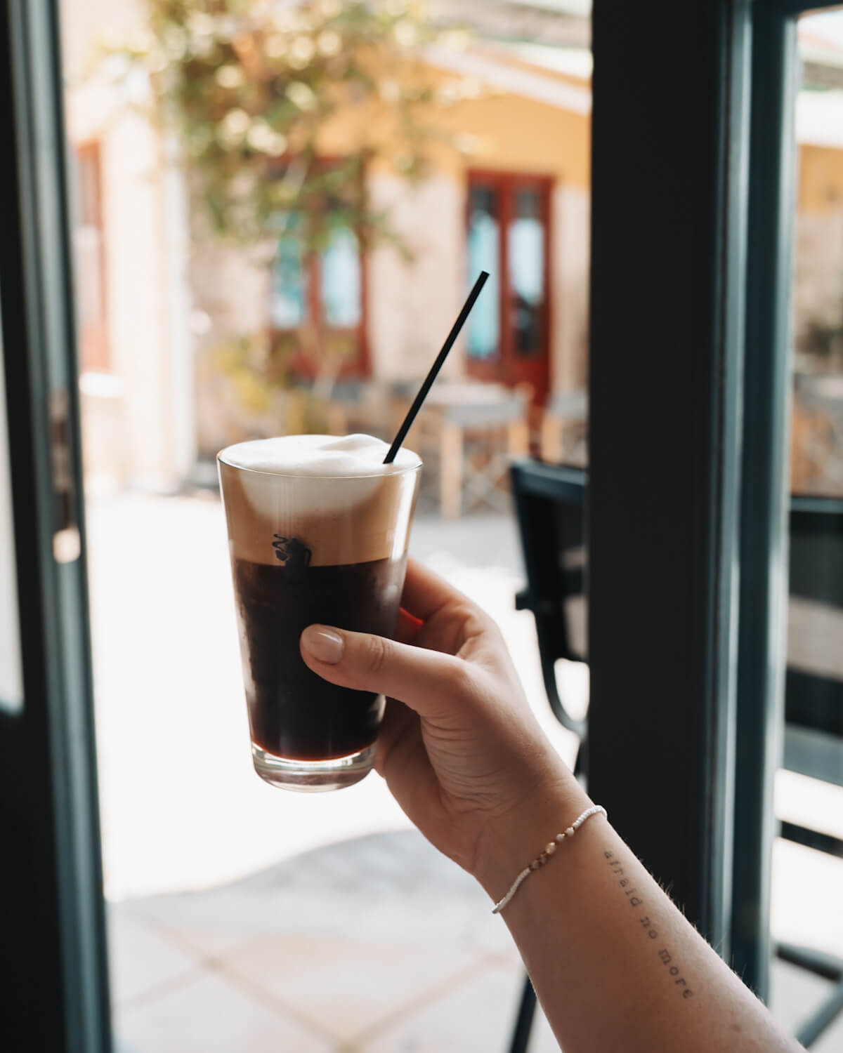 Freddo Cappuccino in Vathy auf Ithaka
