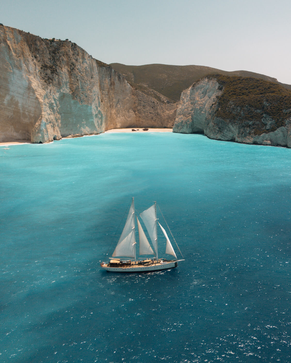 Segeltörn in Griechenland: Vor Zakynthos