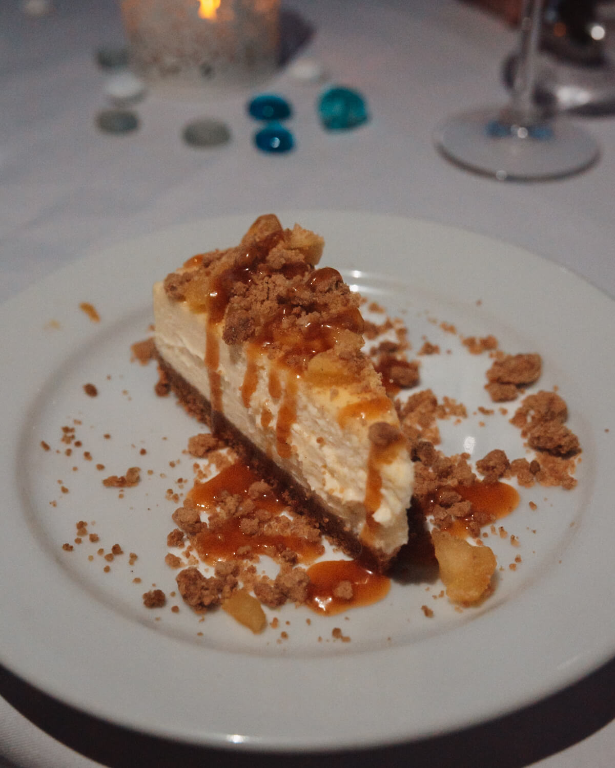 Dessert beim Captains Dinner