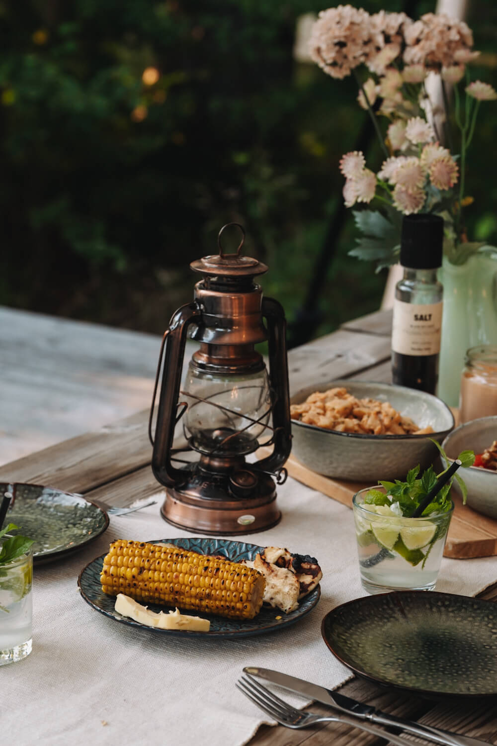 Dinner auf Laxön Island