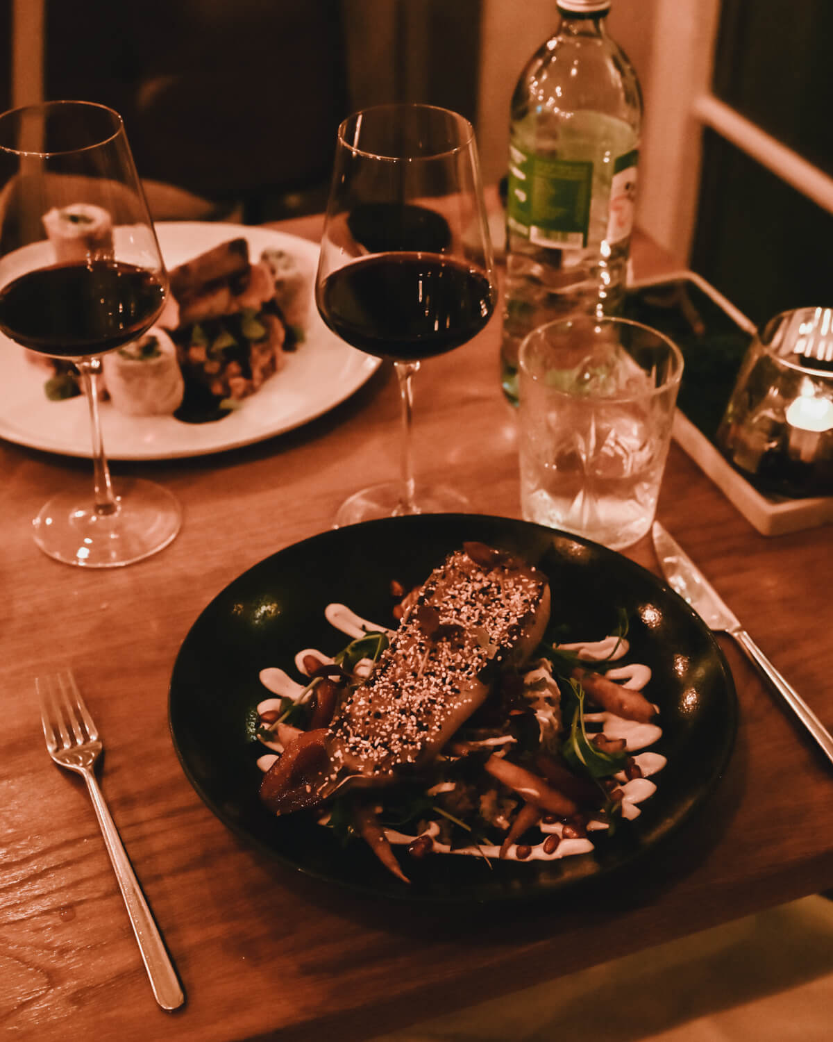 Veganes Dinner im Restaurant Pier69 in Bregenz