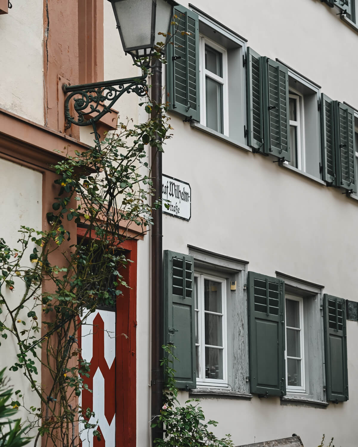 Eine Gasse in der Oberstadt von Bregenz