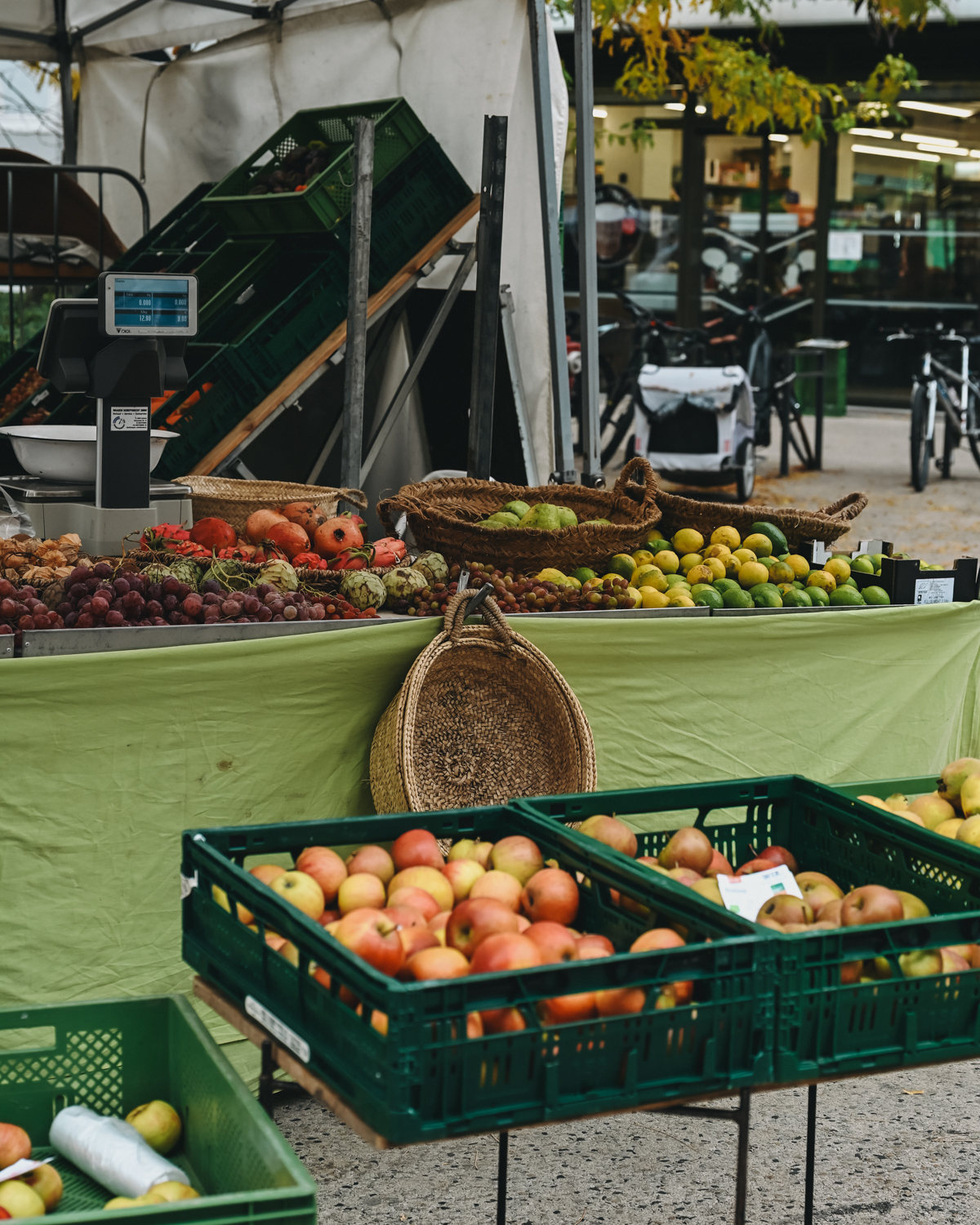 Obst auf dem Bregenzer Wochenmarkt