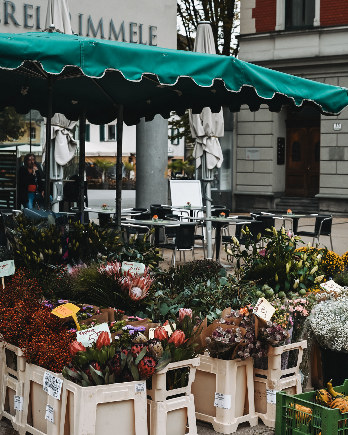 Der Wochenmarkt in Bregenz