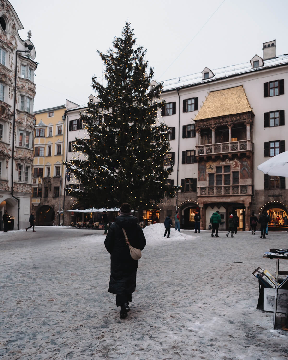Am Goldenen Dachl in Innsbruck