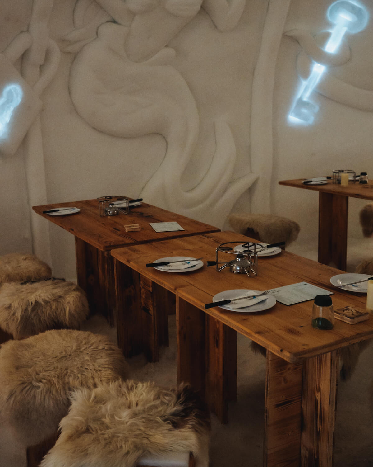 Dinner im Iglu-Dorf im Kühtai