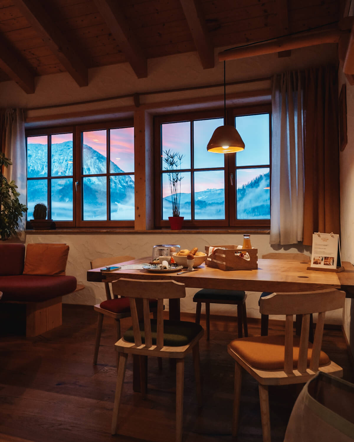 Essbereich in der Ecologie Grundlsee im Ausseerland