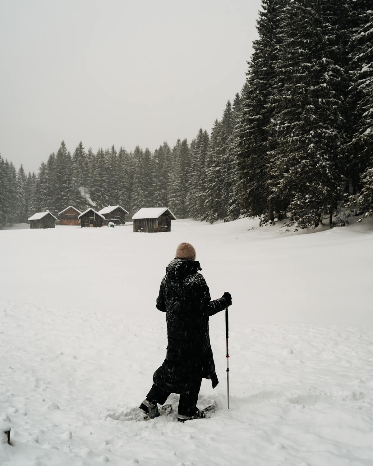 Schneeschuhwandern an der Blaa Alm
