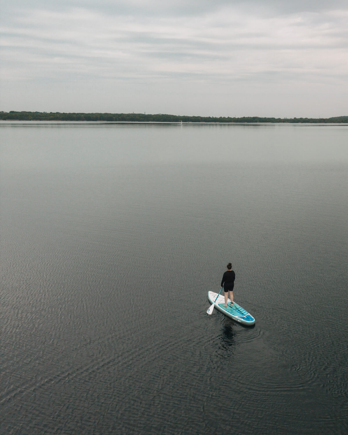 Leipzig Geheimtipps: SUP auf dem Cospudener See