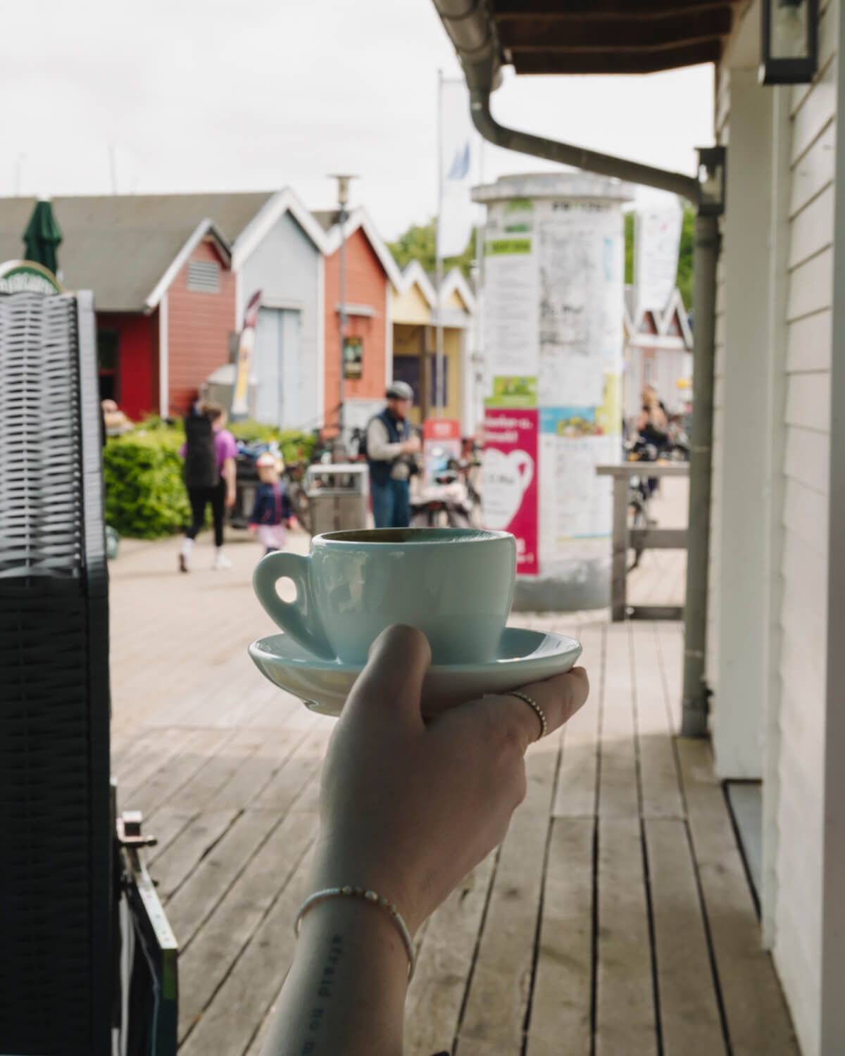 Kaffee am Cospudener See